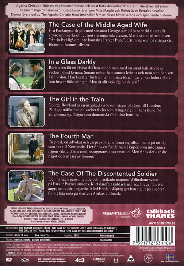 Movie - Agatha Christi Hour,Box1