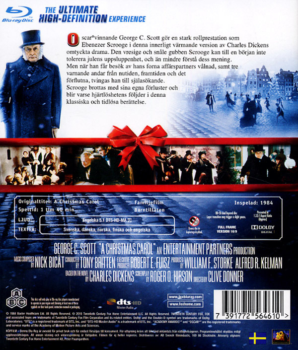 Movie - Christmas Carol, A ('84) Bd