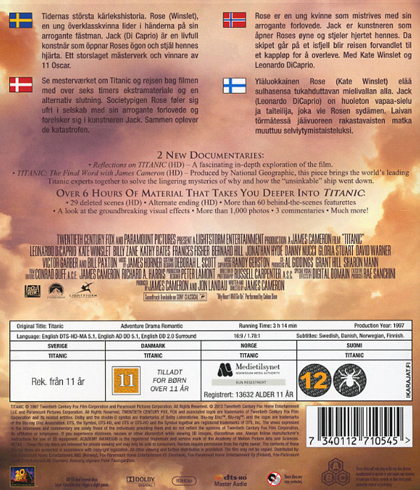 Movie - Titanic 2 Disc Bd