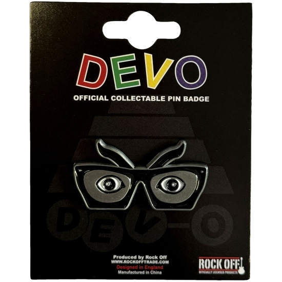 Devo - Oh, No! Glasses Pin Badge