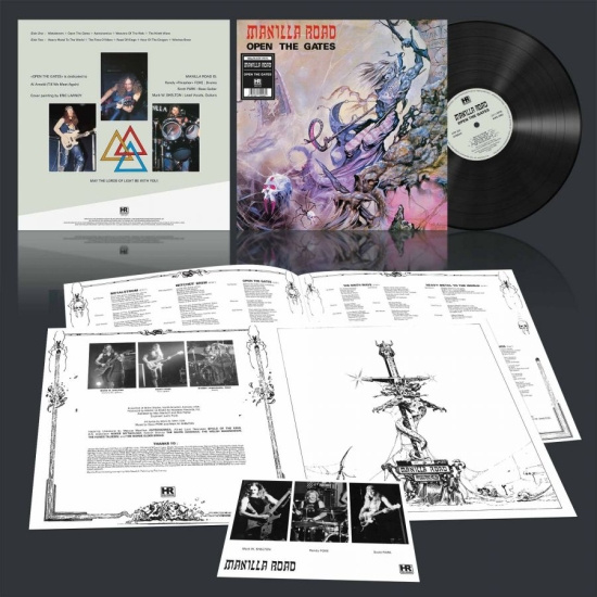 Manilla Road - Open The Gates (Black Vinyl Lp)