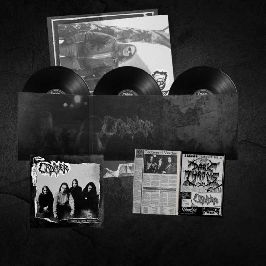 Cadaver - Demos & Live 1988-1991 (3 Lp Black