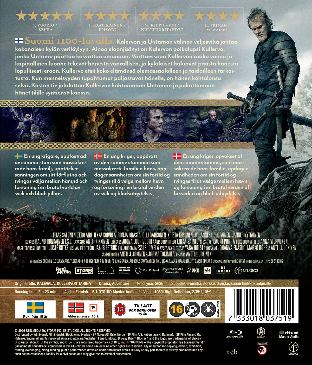 Movie - Kalevala: The Story Of Kullervo