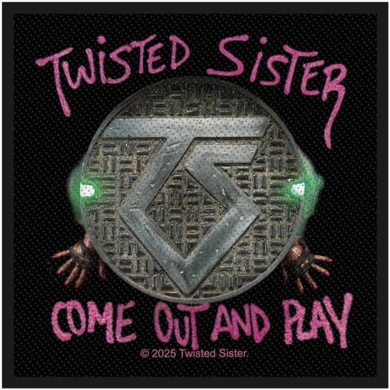 Twisted Sister - Come Out And Play Standard Patch