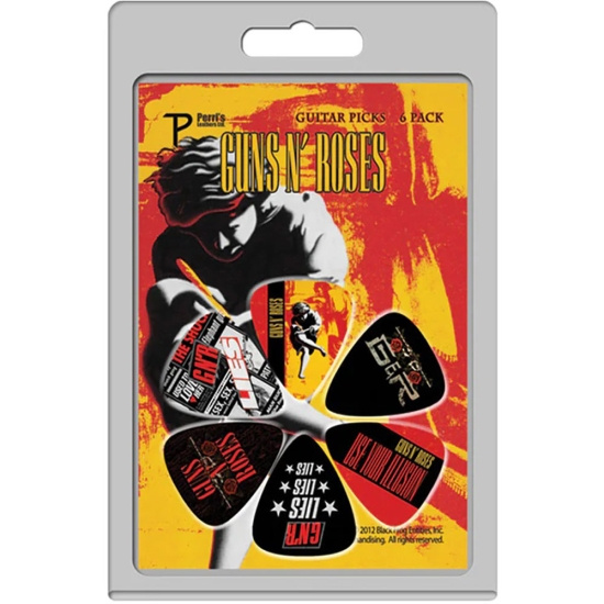 Guns N Roses - Album Covers 6-Pack Plectrum Pack