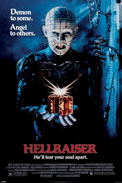Movie Poster - Hellraiser (91,5 X 61 Cm)