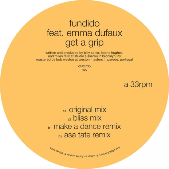Fundido Feat. Emma Dufaux - Get A Grip