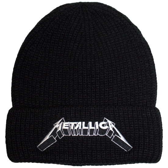 Metallica - 3D Logo Bl Beanie Hat