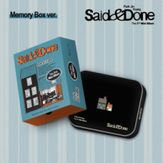 Park Jin-Young - Said & Done (Memory Box Ver.)