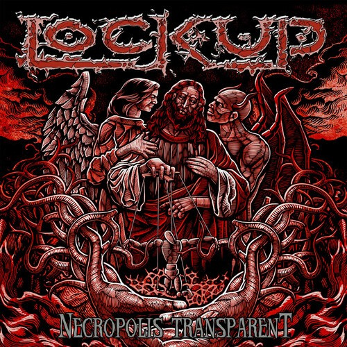 Lock Up - Necropolis Transparent (Red Vinyl LP)