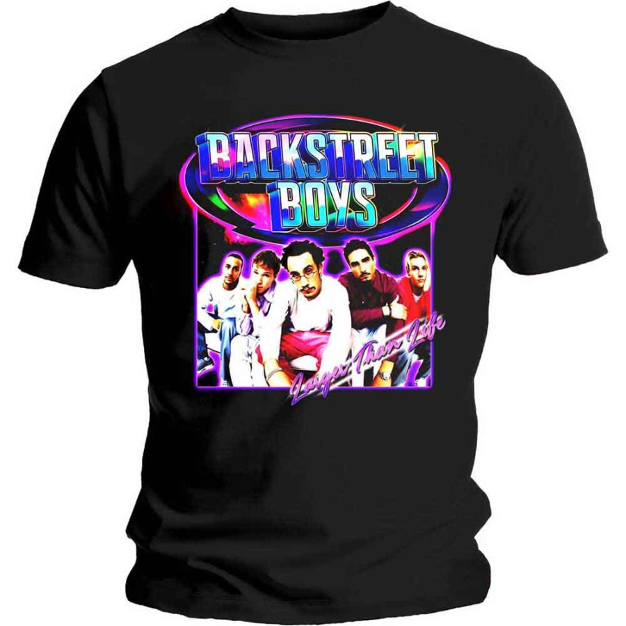 Backstreet Boys - Larger Than Life Uni Bl T-Shirt