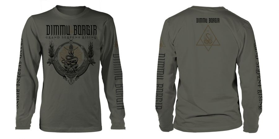 Dimmu Borgir - L/S Grand Serpent Rising (S) Milita