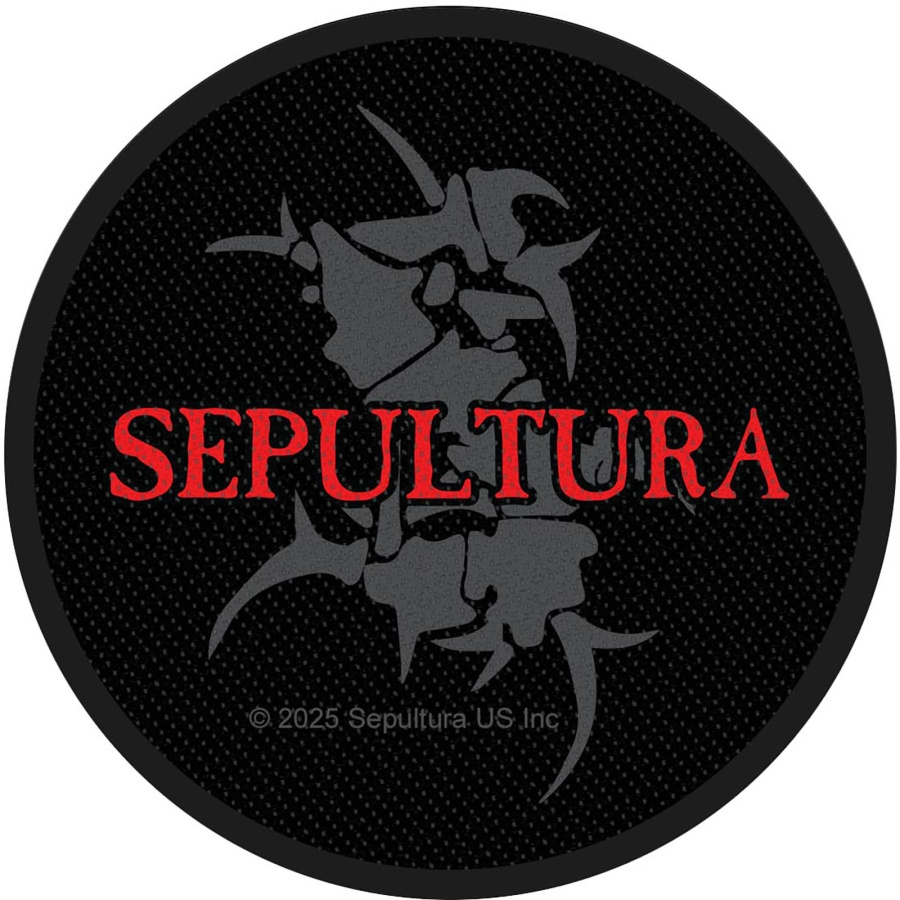 Sepultura - Logo & Tribal S Standard Patch