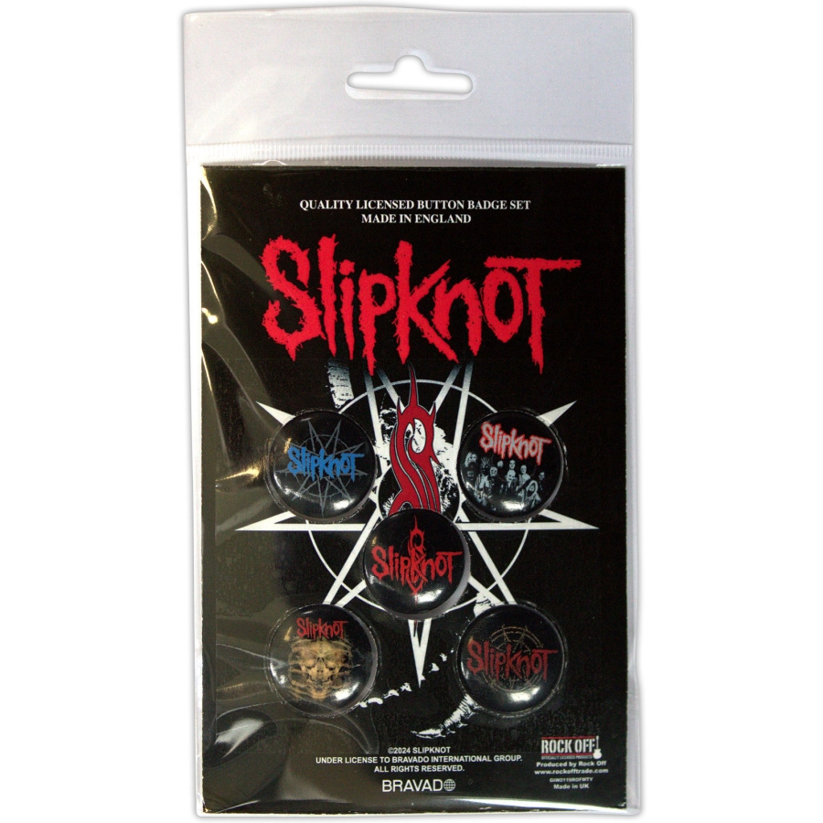 Slipknot - Tribal S Button Badge Pack