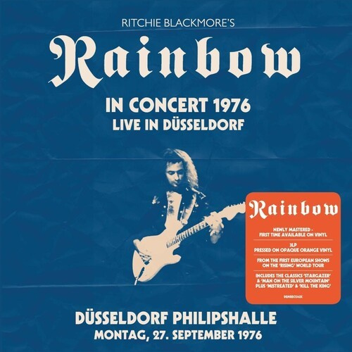 Ritchie Blackmores Rainbow - Live in Dusseldorf 1976: Dusseldorf Philipshalle (Opaque Orange Vinyl / 3LP)