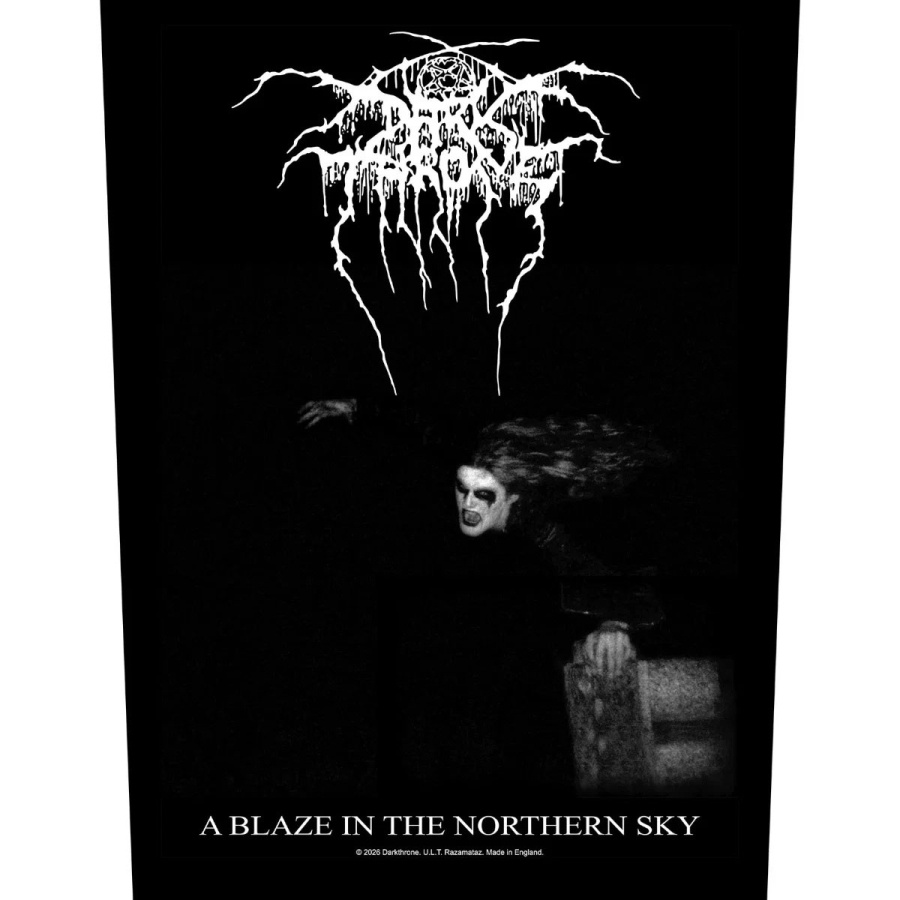 Darkthrone - Back Patch: A Blaze In The Northern Sky