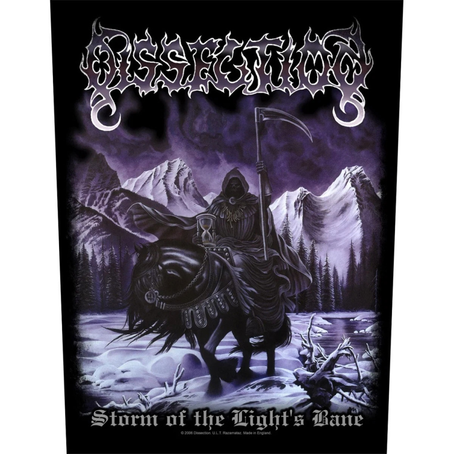 Dissection - Back Patch: Storm Of The Light's Bane