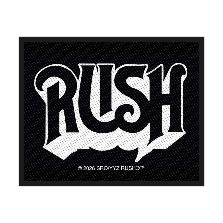 Rush - Standard Woven Patch: Logo