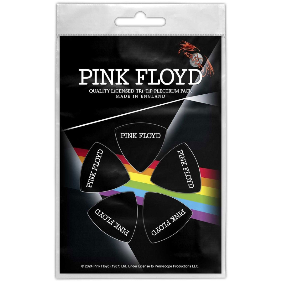 Pink Floyd - Tri-Tip Plectrum Pack: Logo
