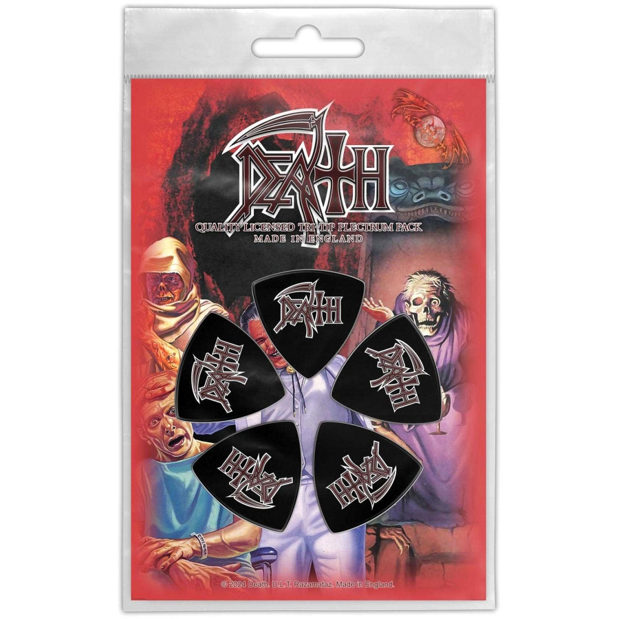 Death - Tri-Tip Plectrum Pack: Logo