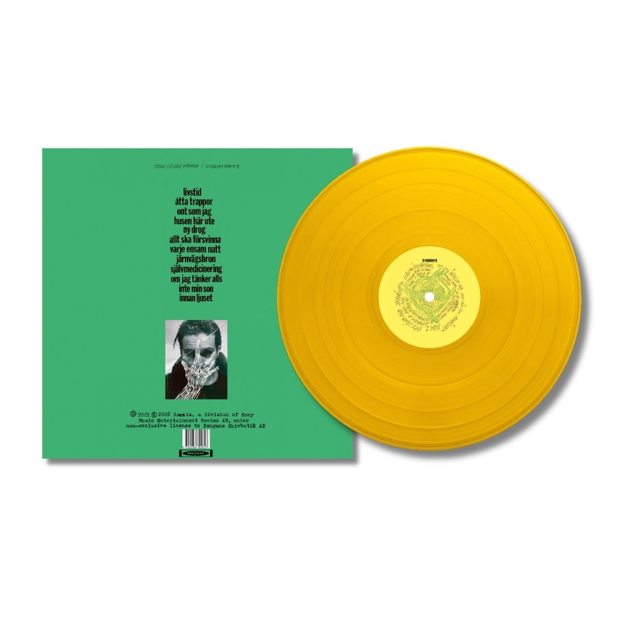 Hurula - På En Grusbelagd Parkeringsplats (Ltd Yellow Vinyl LP - Numbered)