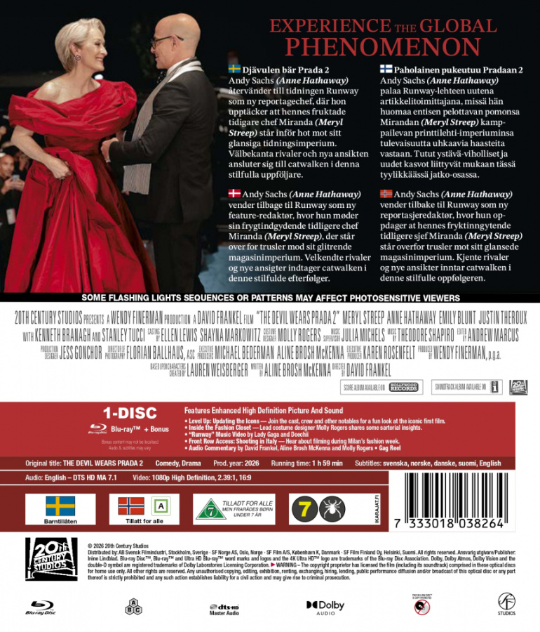 Movie - The Devil Wears Prada 2 (Blu-ray)
