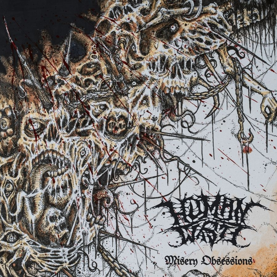 Human Waste - Misery Obsession (White Vinyl LP)