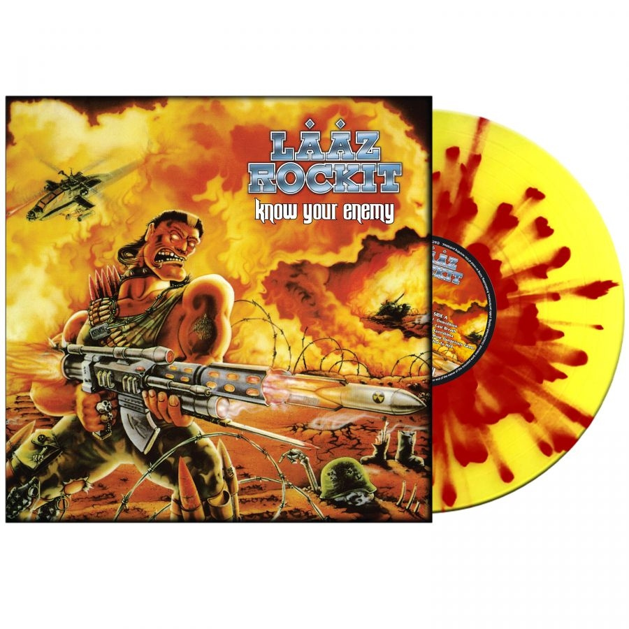 Laaz Rockit - Know Your Enemy (Splatter Vinyl Lp)