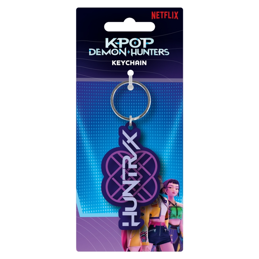 K-Pop Demon Hunters - Huntrix Logo Pvc Keychain