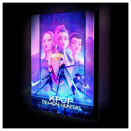 K-Pop Demon Hunters - Huntrix Light Up Canvas