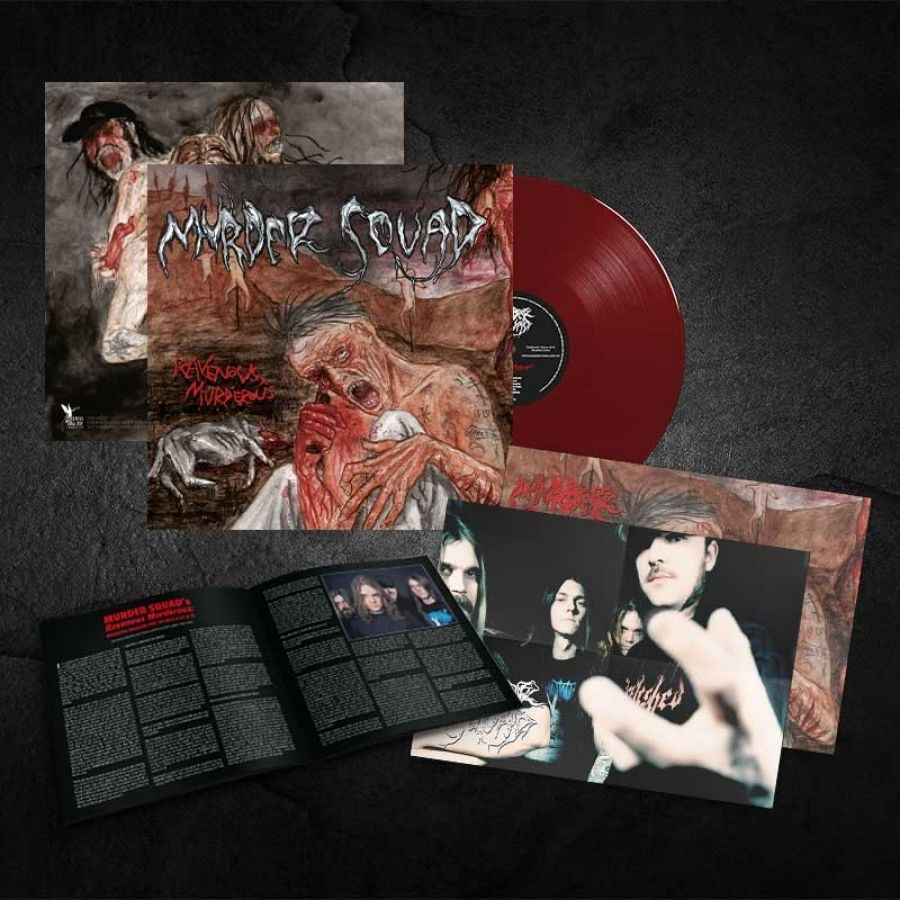Murder Squad - Ravenous Murderous (Oxblood Vinyl L