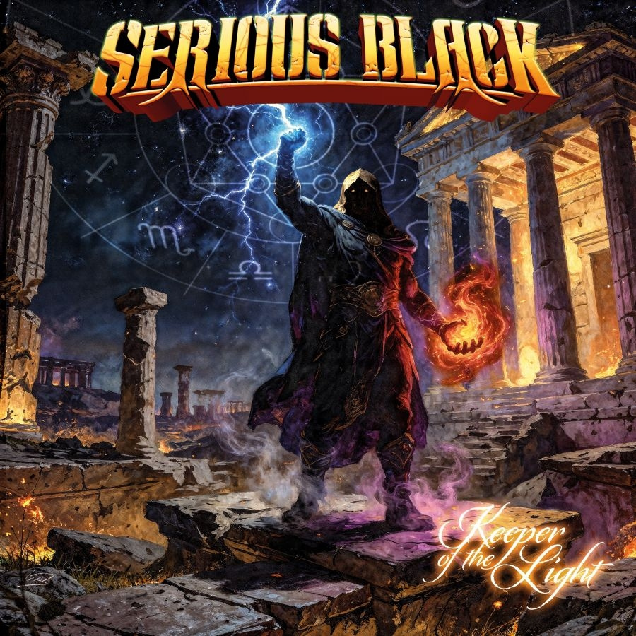 Serious Black - Keeper Of The Light (Grey Marble In