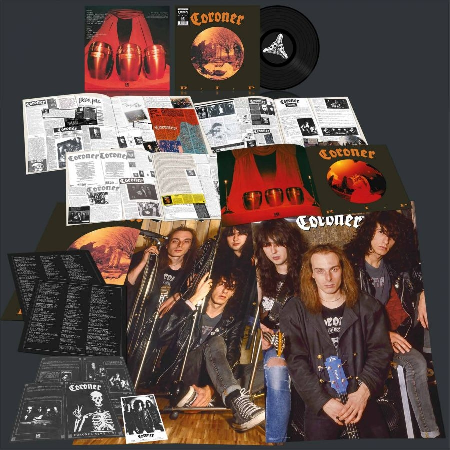 Coroner - R.I.P. (Black Vinyl Lp)