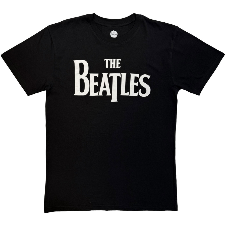 The Beatles - Drop T Logo Mono Uni Bl T-Shirt