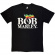 Bob Marley - Logo Mono Uni Bl T-Shirt Bob Marley - Logo Mono Uni Bl T-Shirt