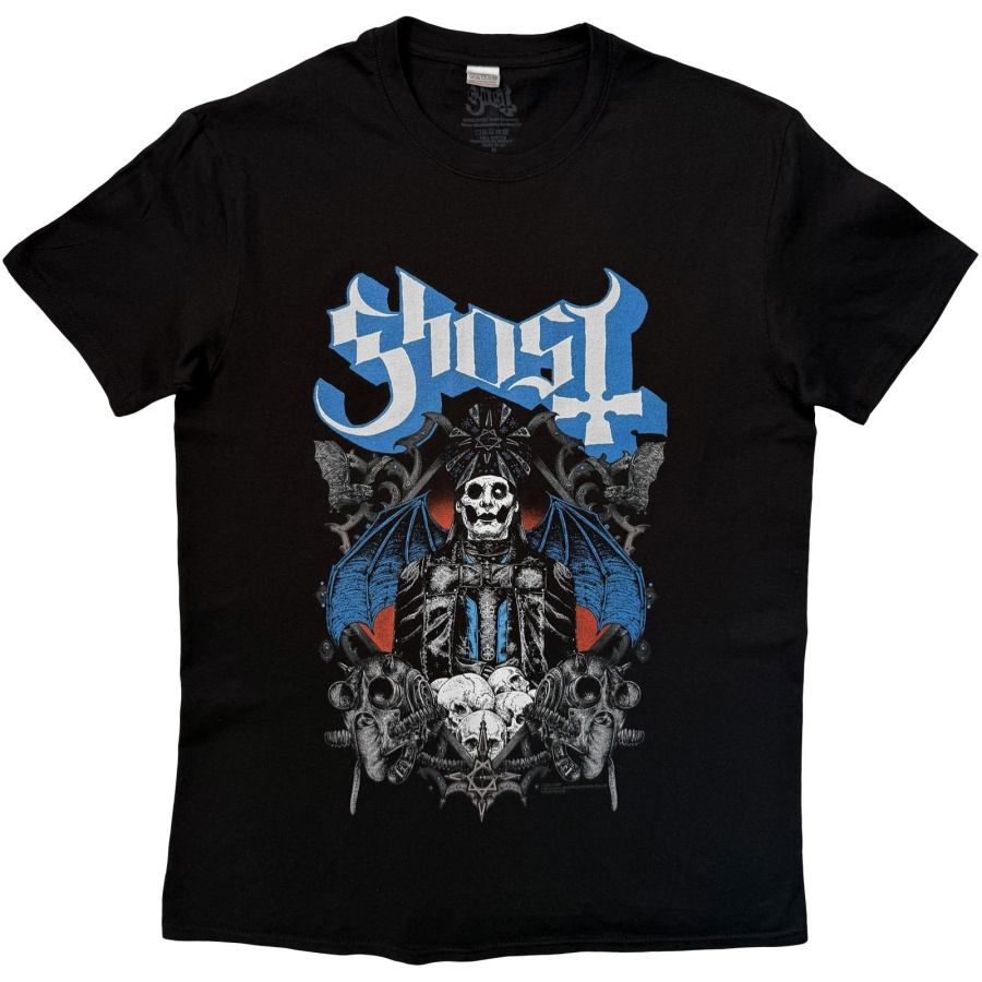 Ghost - Ghouls & Skulls Uni Bl T-Shirt