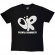 Olivia Rodrigo - Logo Mono Uni Bl T-Shirt Olivia Rodrigo - Logo Mono Uni Bl T-Shirt