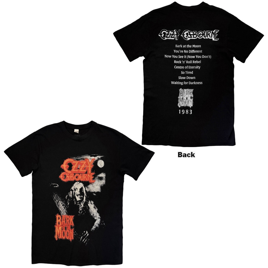 Ozzy Osbourne - Bark At The Moon Tribute Uni Bl T-Shirt
