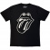 The Rolling Stones - Classic Tongue Mono Uni Bl T-Shirt The Rolling Stones - Classic Tongue Mono Uni Bl T-Shirt