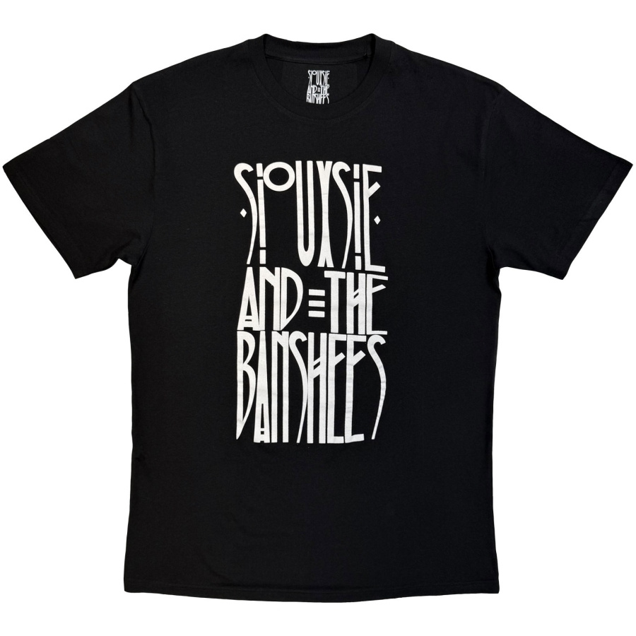 Siouxsie & The Banshees - Logo Mono Uni Bl T-Shirt