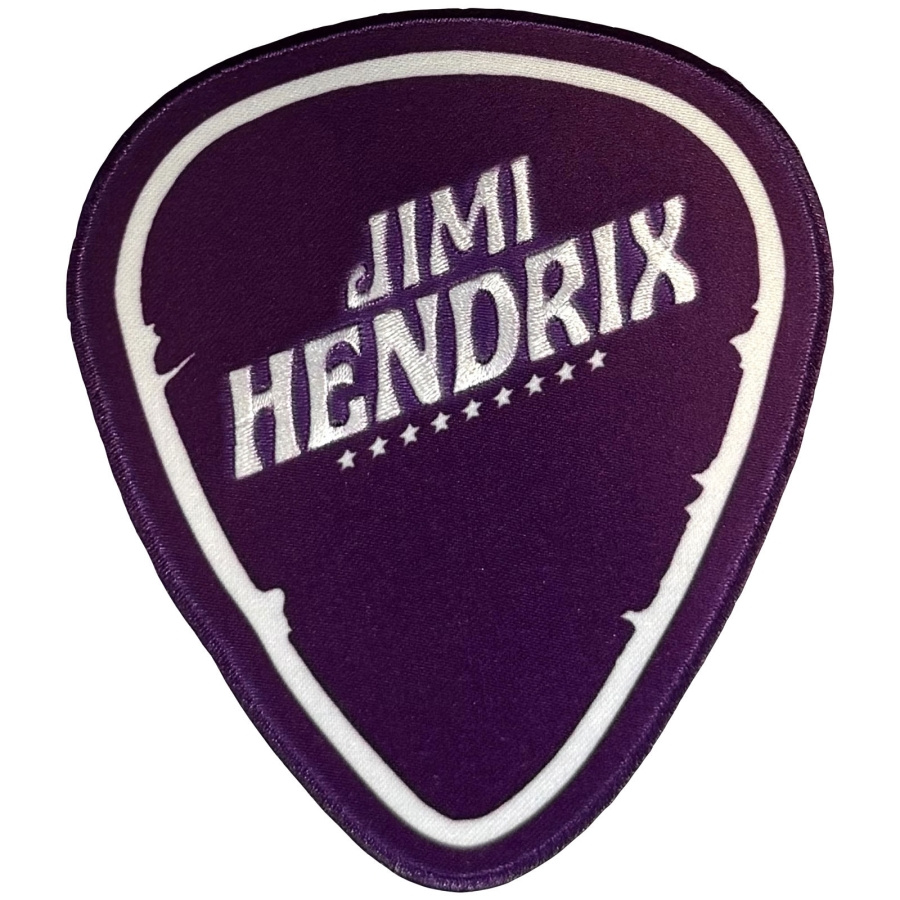 Jimi Hendrix - Plectrum Woven Patch