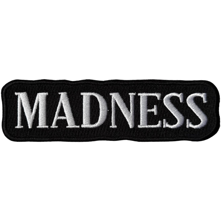 Madness - Text Logo Woven Patch