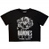 Ramones - Belgique Lady Bl Crop Top Ramones - Belgique Lady Bl Crop Top