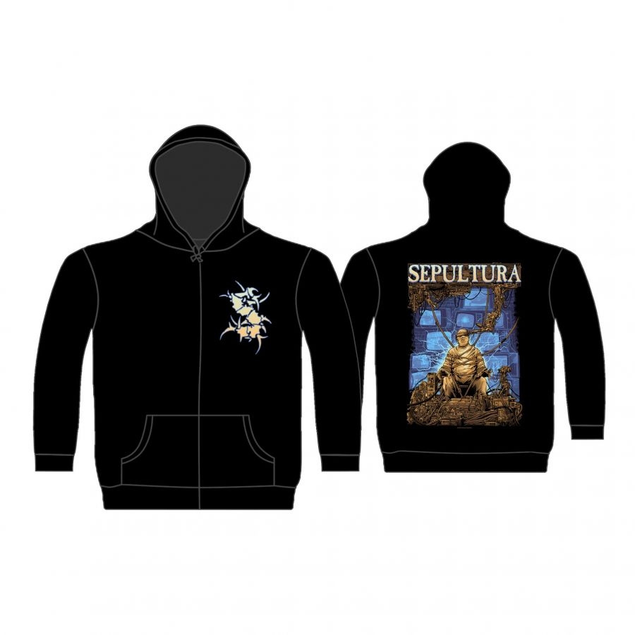 Sepultura - Zip Hood - Chaos Ad (M)