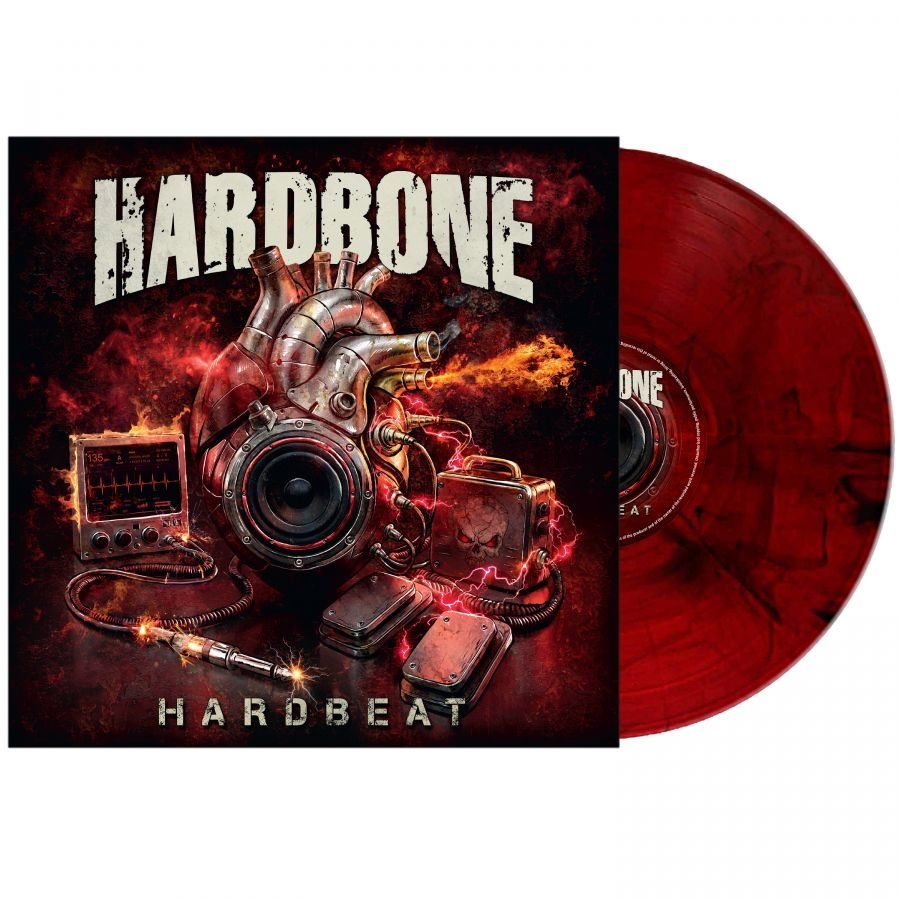 Hardbone - Hardbeat (Red/Black Marbled Vinyl L