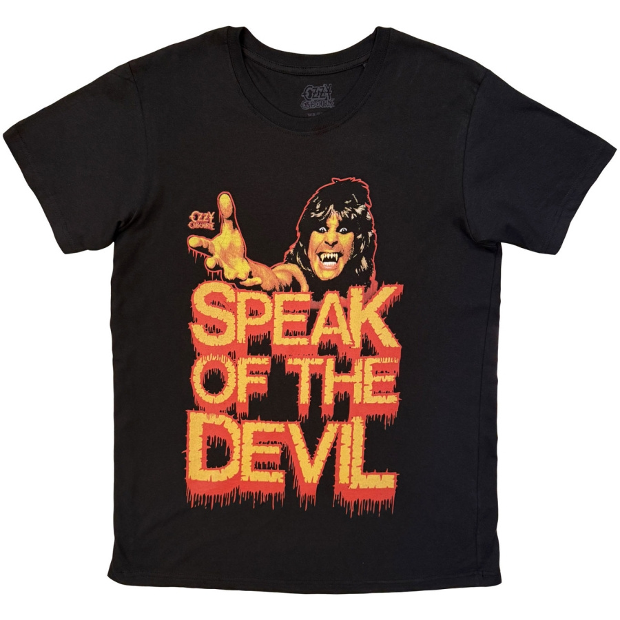 Ozzy Osbourne - Speak Of The Devil Dripping Uni Bl T-Shirt