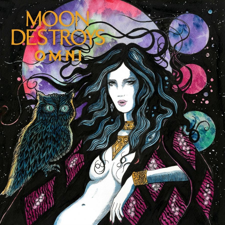Moon Destroys - Omni (Ice Blue Vinyl Lp)