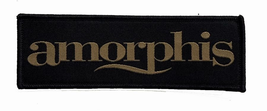 Amorphis - Patch Gold Logo (4 X 11,9 Cm)
