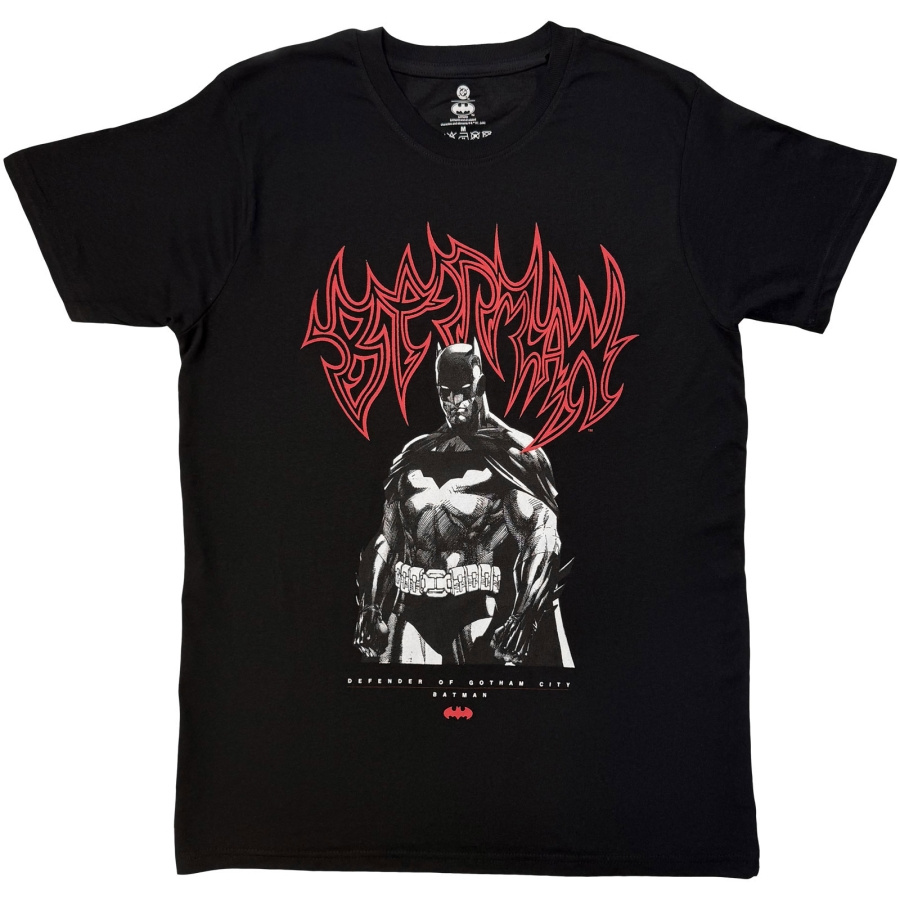 Batman - Defender Of Gotham City Uni Bl T-Shirt