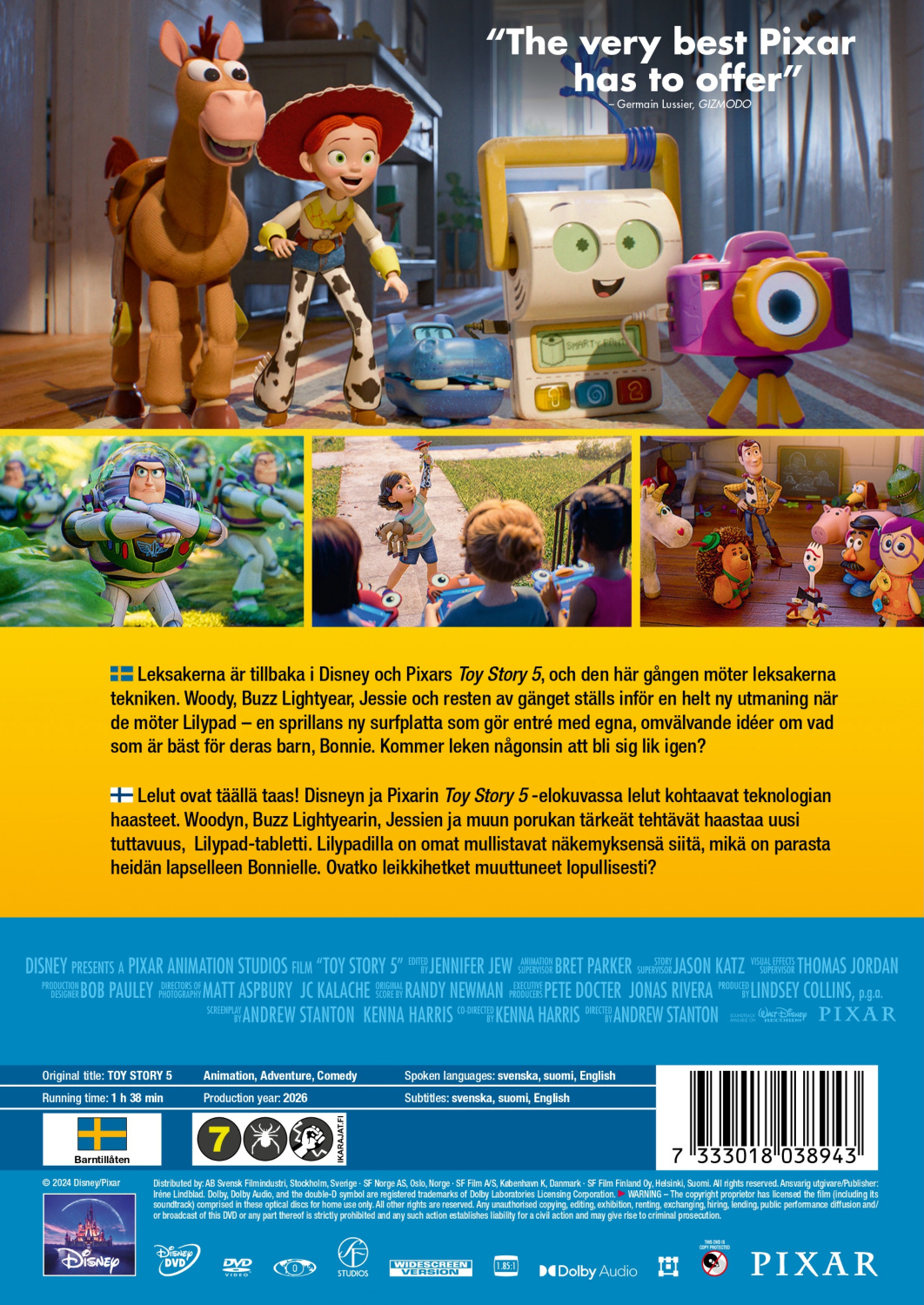 Movie - Toy Story 5 (SF/FI - DVD)